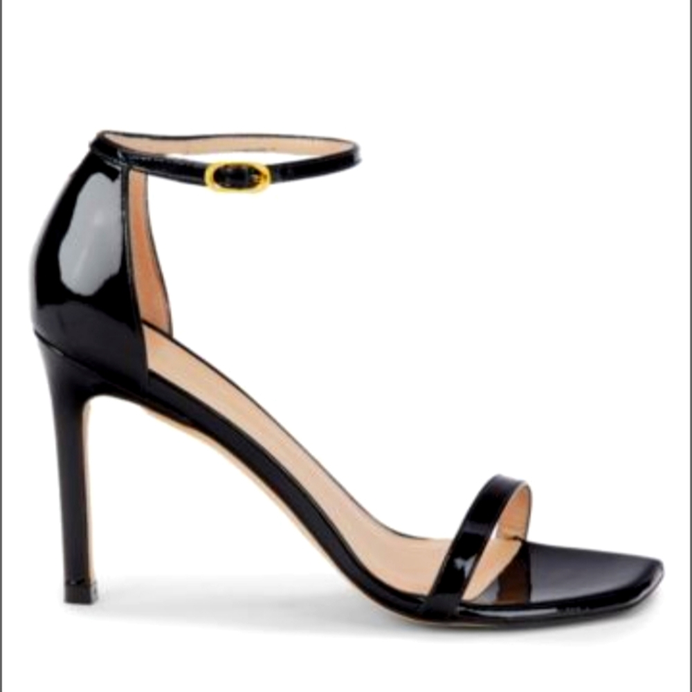 NWOB Stuart Weitzman Amelina Patent Leather Heels Womens Size 8